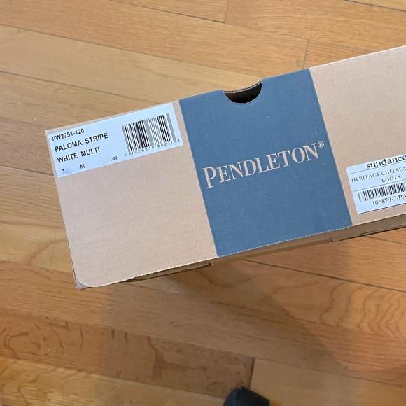 PENDLETON Heritage Chelsea II Rain Boots - Women’s Size 7 & 8 - White - New - Picture 5 of 7